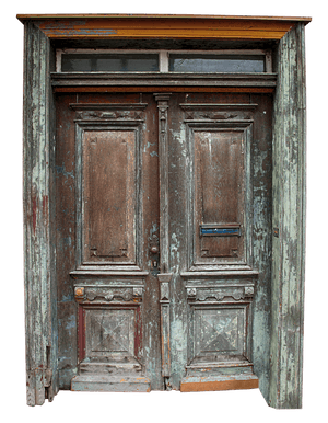 Vintage Wooden Door Texture PNG