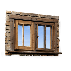 Vintage Wooden Windows PNG ihg PNG image with transparent background