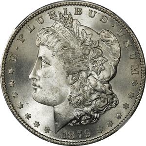 1879s Morgan Dollar Ngc Ms67plus Obverse - Story Of Silver, HD Png Download PNG with transparent background