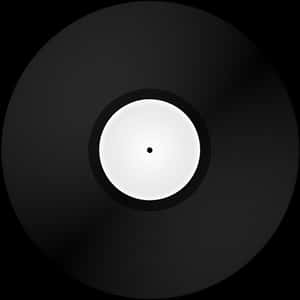 Vinyl, Record, Vintage, Music - Blank Transparent Vinyl Record, HD Png Download PNG