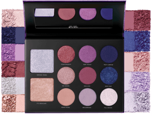 Gilded Violet Hyper-pigmented Eye & Face Palette - Milani Gilded Violet Palette, HD Png Download PNG with transparent background