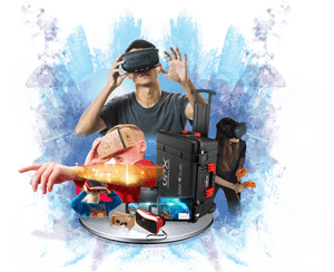 Virtual Reality Education Vrxone Kit - Virtual Reality Virtual Png, Transparent Png PNG image with transparent background