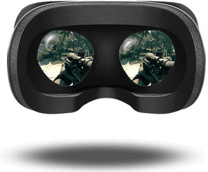 Virtual Reality Games - Virtual Reality Glasses View, HD Png Download PNG image with transparent background