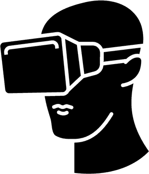 Virtual Reality Headset Augmented Reality Computer - Virtual And Augmented Reality Png, Transparent Png PNG image with transparent background
