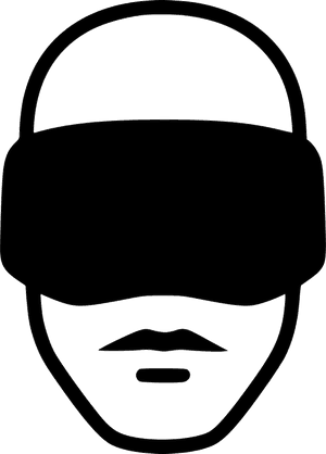 Virtual Reality Face - Virtual Reality Icon Png, Transparent Png PNG image with transparent background