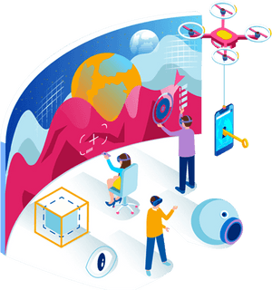 Augmented Reality Flat Design, HD Png Download PNG with transparent background