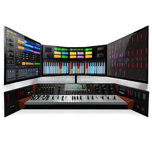 Virtual Recording Studio Software PNG 06262024 PNG with transparent background