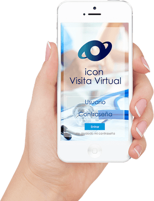 Virtual Tour Login Screen Mobile Device PNG image with transparent background