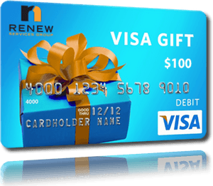 Visa Gift Card100 Dollars PNG