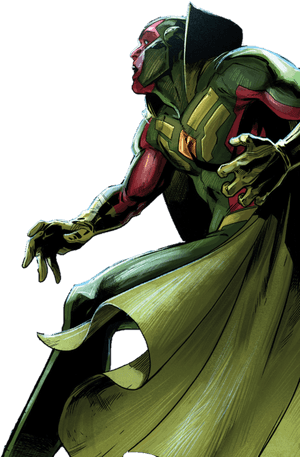 Marvel Vision Png Free Download - Vision All New All Different Marvel, Transparent Png PNG