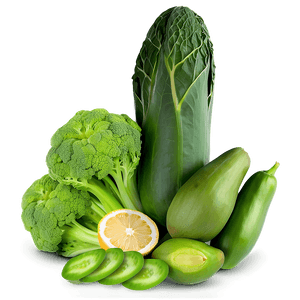 Vitamin C Rich Vegetables PNG qqo PNG with transparent background