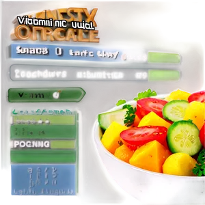 Vitamin C Zesty Salad Bowl Png Iyl47 PNG Image