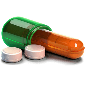 Vitamins Pill Bottle PNG dal PNG image with transparent background