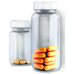 Vitamins Pill Bottle PNG vda40 PNG image with transparent background