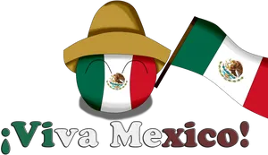 Viva Mexico Celebration PNG Image