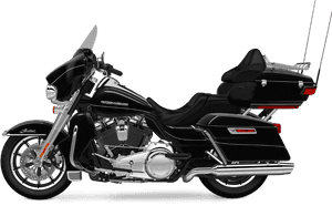 Vivid Black Harley Davidson Ultra Limited - Harley Davidson Ultra Limited 2018 Anniversary, HD Png Download PNG image with transparent background