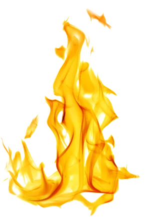 Vivid Flame Graphic PNG Image