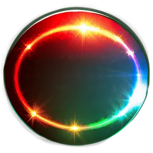 Vivid Red Lens Flare Light Png 7 PNG Image