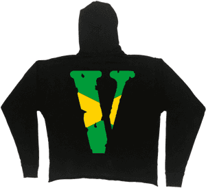 Vlone Jamaica Hoodie, HD Png Download PNG with transparent background