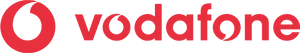 Vodafone Logo Red Background PNG Image