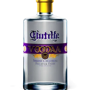 Vodka Bottle Png Bkr30 PNG Image