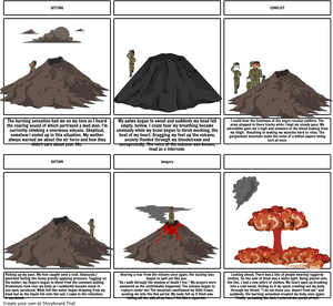 Volcano Storyboard, HD Png Download PNG image with transparent background