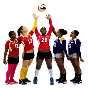 Volleyball Player Team Png Ncm PNG Image