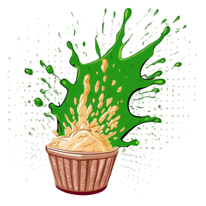 Vomit Splatter Illustration PNG tpy62 PNG image with transparent background