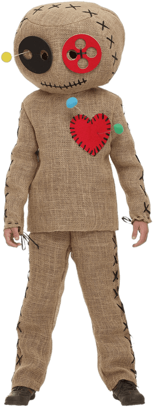 Voodoo Doll Costume - Voodoo Doll Costume Boy, HD Png Download PNG image with transparent background