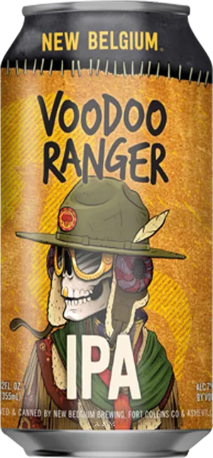 Voodoo Ranger I P A Beer Can PNG Image