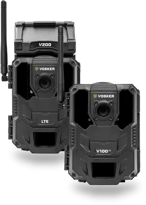 Vosker Security Cameras V200 V100 PNG Image