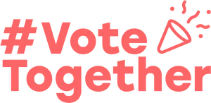 Vote Together Campaign Logo PNG Image