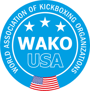 W A K O U S A Kickboxing Association Logo PNG image with transparent background