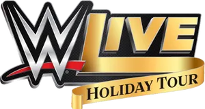 W W E Live Holiday Tour Logo PNG Image