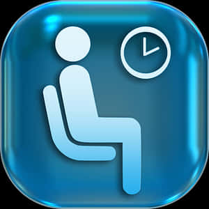 Waiting Room Icon PNG image with transparent background