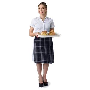 Waitress With Tray Png Wfo29 PNG Image