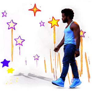 Walking Under the Stars PNG pyi42 PNG image with transparent background