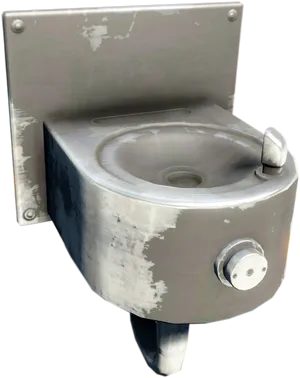 Wall Mounted Drinking Fountain PNG Image