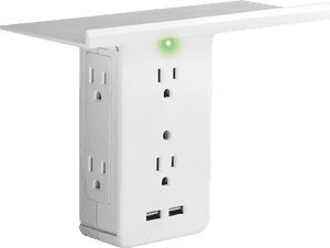 Sharper Image Socket Shelf, HD Png Download PNG with transparent background