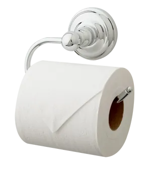 Wall Mounted Toilet Paper Holder PNG Image