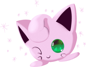 Wallpapers For Jigglypuff Wallpaper - Cartoon, HD Png Download PNG image with transparent background
