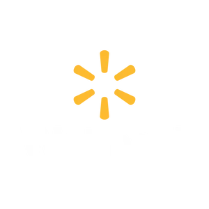 Walmart Logo Black Background PNG Image