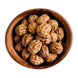 Walnut In Bowl Png Nob PNG Image