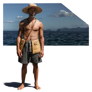 Wanderer By Sea Png Cnf PNG Image