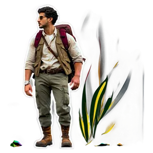 Wanderer Illustration Png Nsq PNG Image