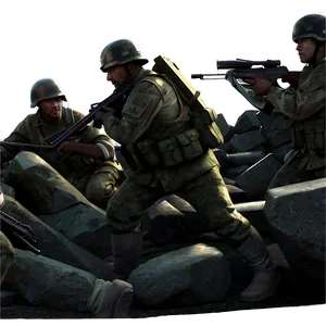 War Scene Png Hjp PNG Image