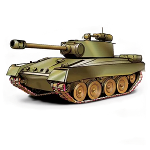 War Tank Vector Png 06112024 PNG Image