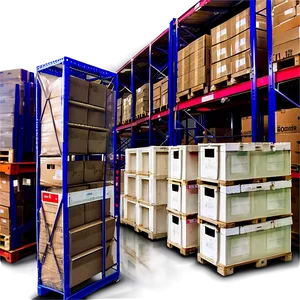 Warehouse Storage Facility Png Obm PNG Image