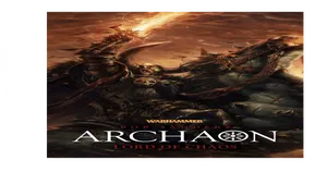 Warhammer Archaon Lordof Chaos Artwork PNG Image