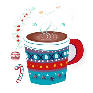 Warm Christmas Eve Hot Cocoa Png Jdk48 PNG Image